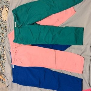 Old Navy lot of 3 Chino pants